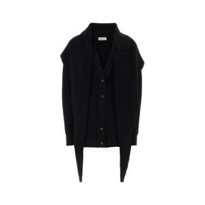 Blumarine Women Black Wool Cardigan
